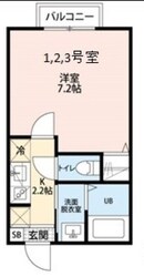 ヴィジオーネ西千葉の物件間取画像